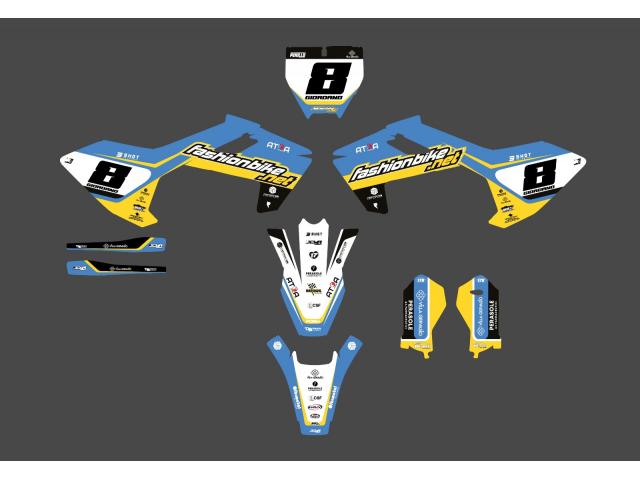 Grafiche Personalizzate FashionBike Stagione 2024 Napoli